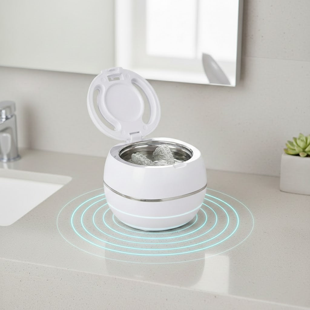 The PureDental Cleaner with ripple rings
