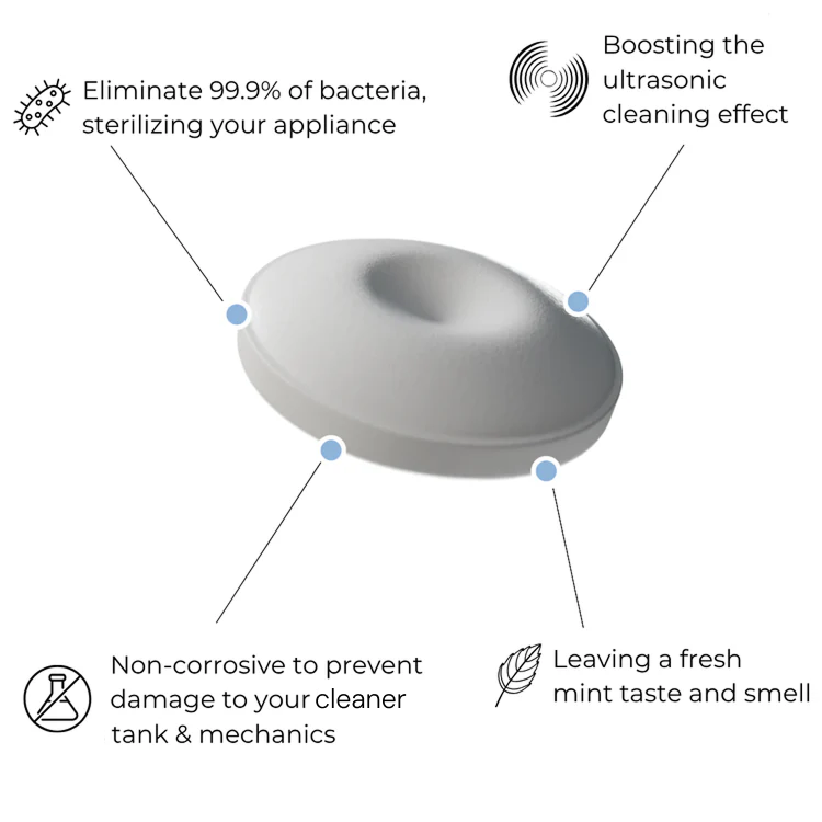 PureDental Sterilizing Tablets infographic