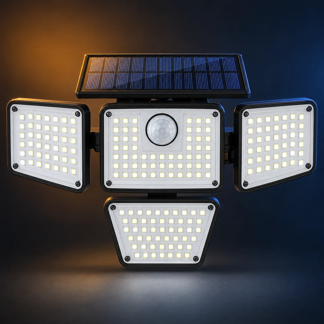 50W Solar Powered LED Flood Light