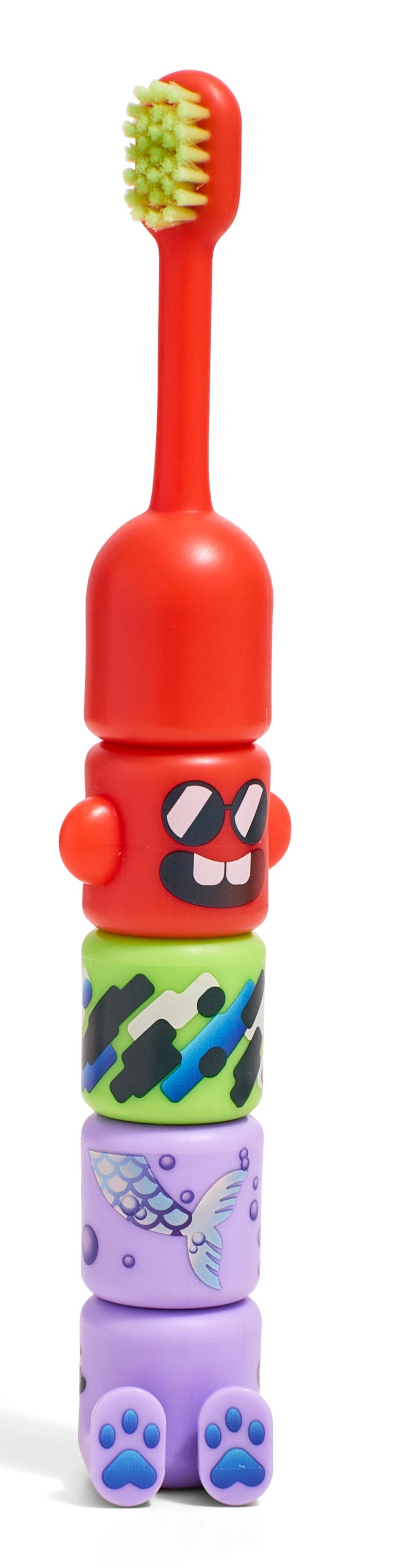 Build-A-Brush Brush Head - Neon Orange — photo 03